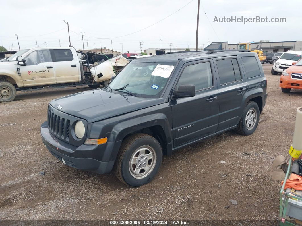 2014 Jeep Patriot Sport Gray vin: 1C4NJPBA2ED835731