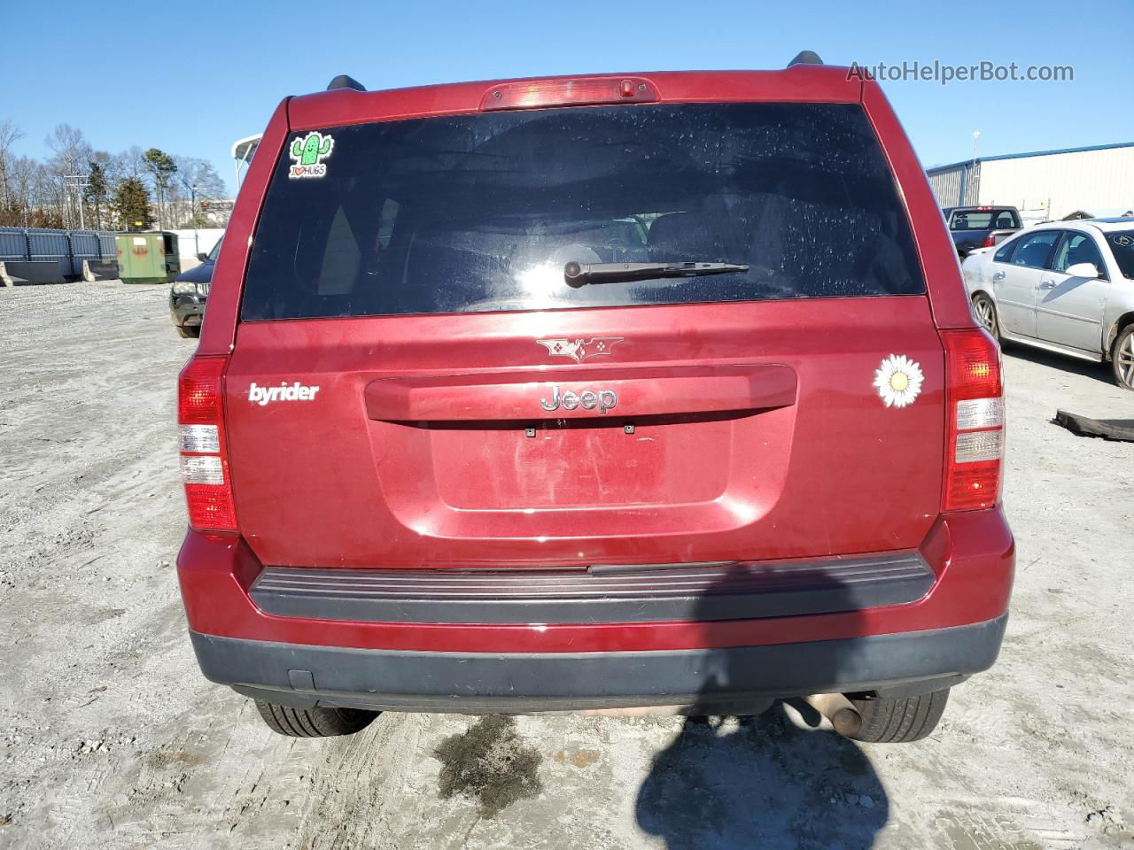 2014 Jeep Patriot Sport Burgundy vin: 1C4NJPBA2ED842923