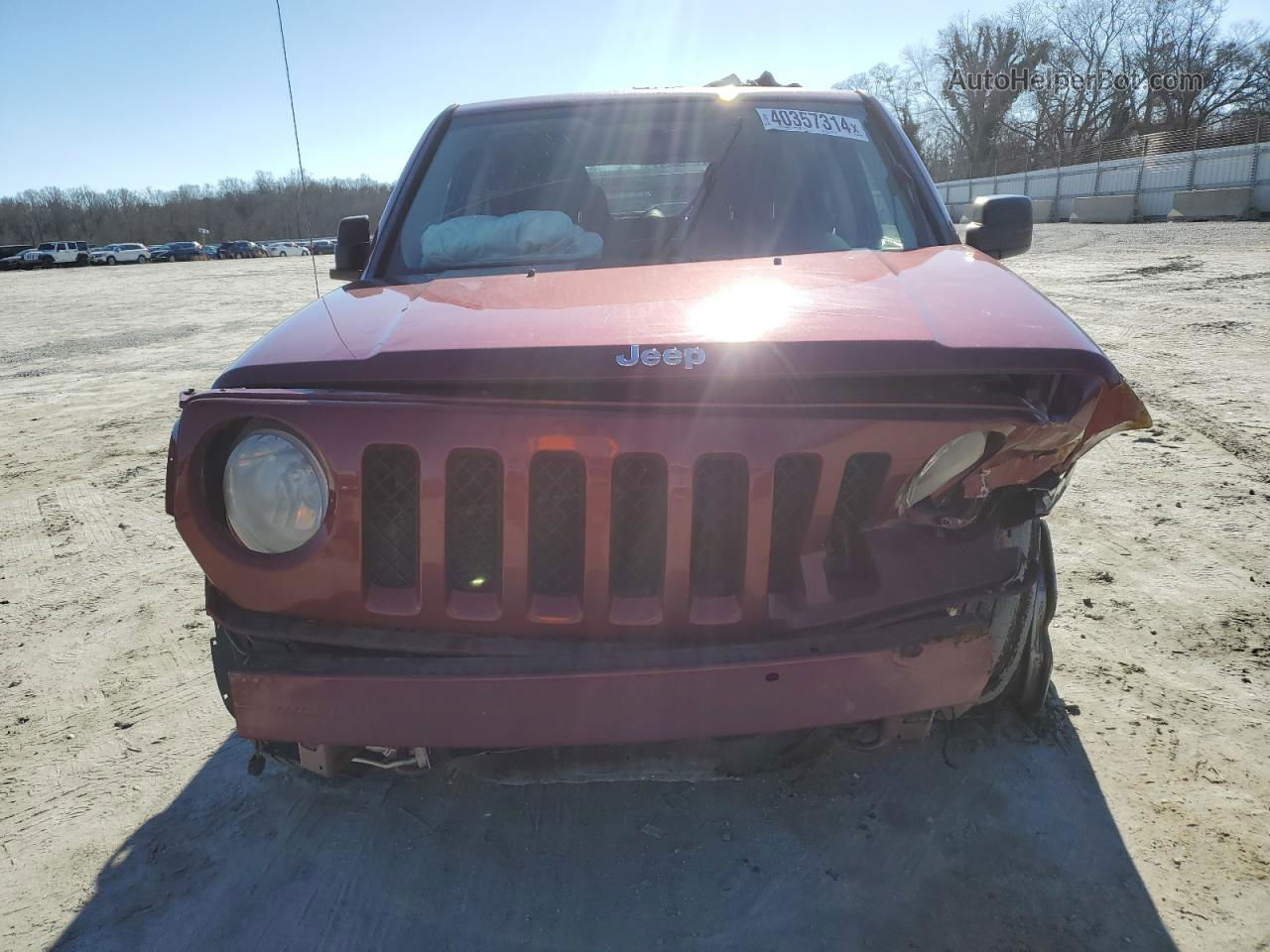 2014 Jeep Patriot Sport Burgundy vin: 1C4NJPBA2ED842923