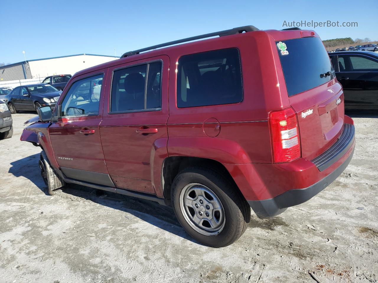 2014 Jeep Patriot Sport Burgundy vin: 1C4NJPBA2ED842923