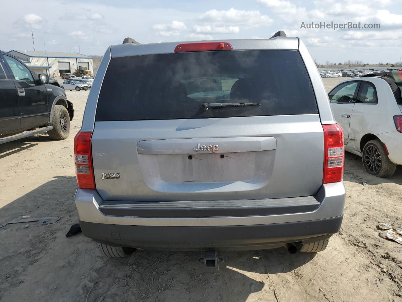 2014 Jeep Patriot Sport Silver vin: 1C4NJPBA2ED844235