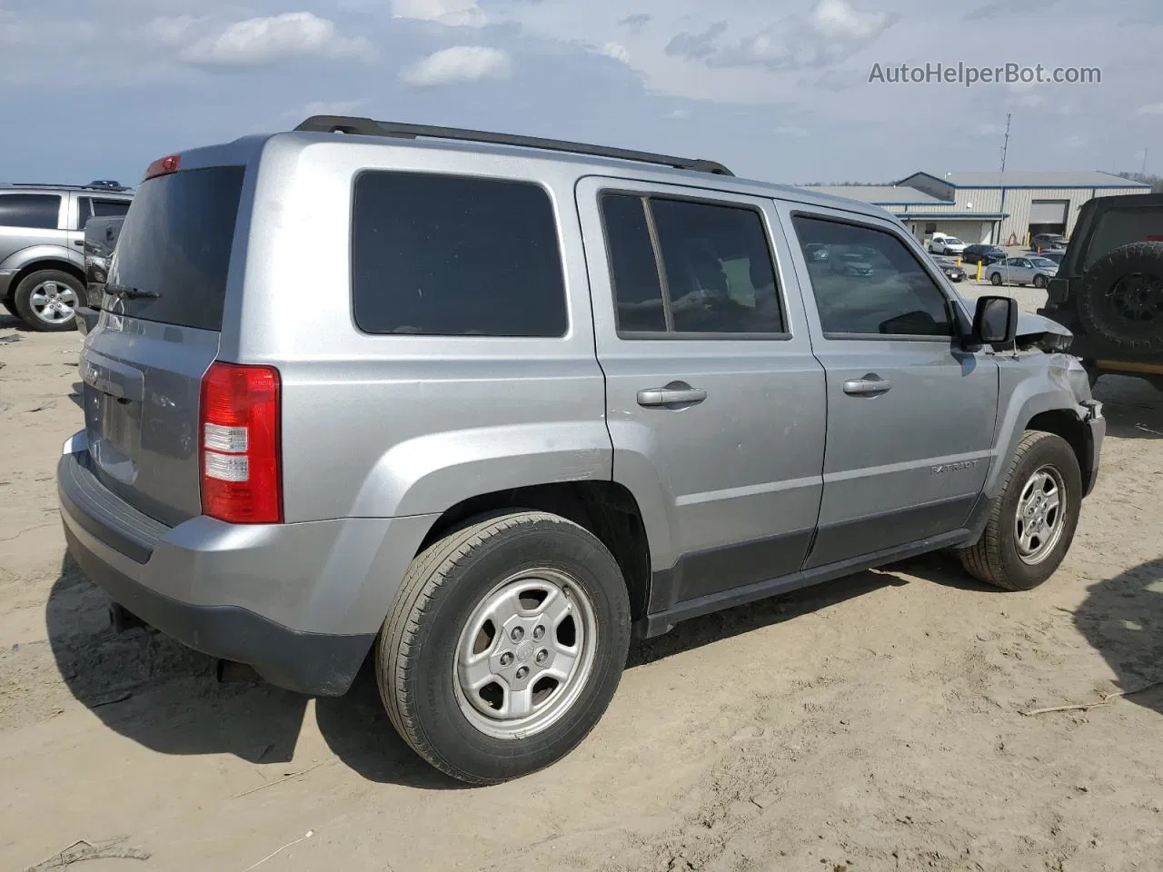 2014 Jeep Patriot Sport Silver vin: 1C4NJPBA2ED844235