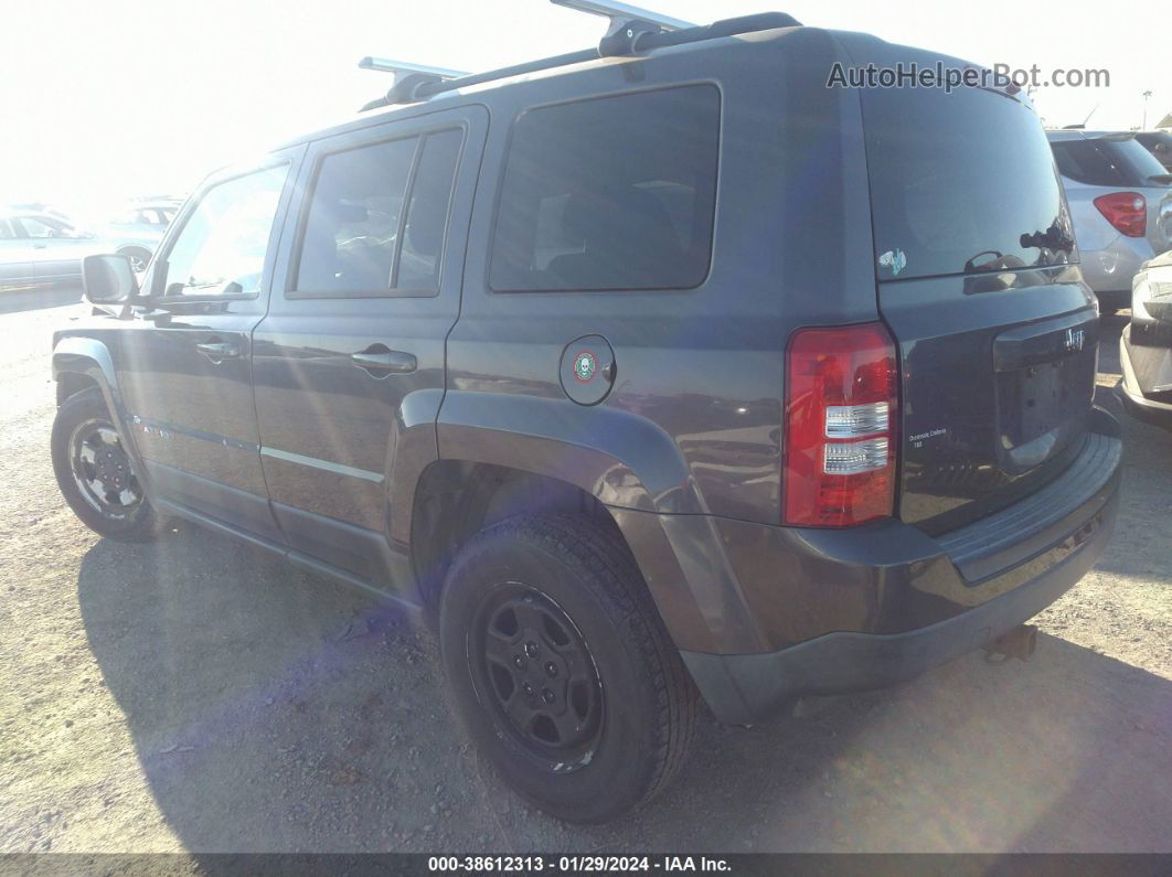 2016 Jeep Patriot Sport Gray vin: 1C4NJPBA2GD528031