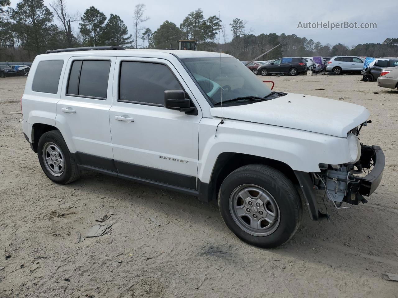 2016 Jeep Patriot Sport Белый vin: 1C4NJPBA2GD621938