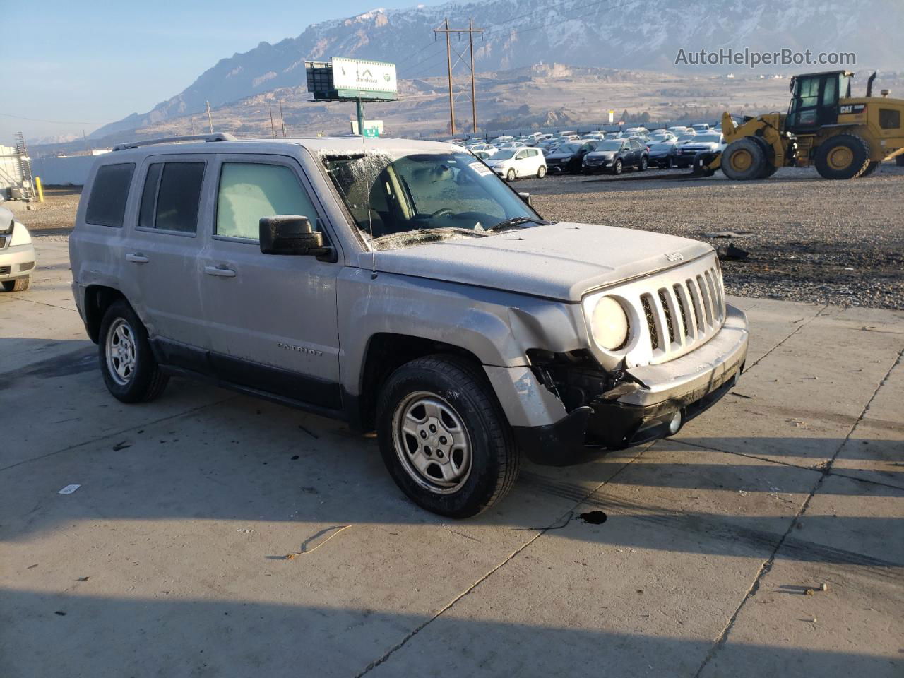 2016 Jeep Patriot Sport Серебряный vin: 1C4NJPBA2GD669827