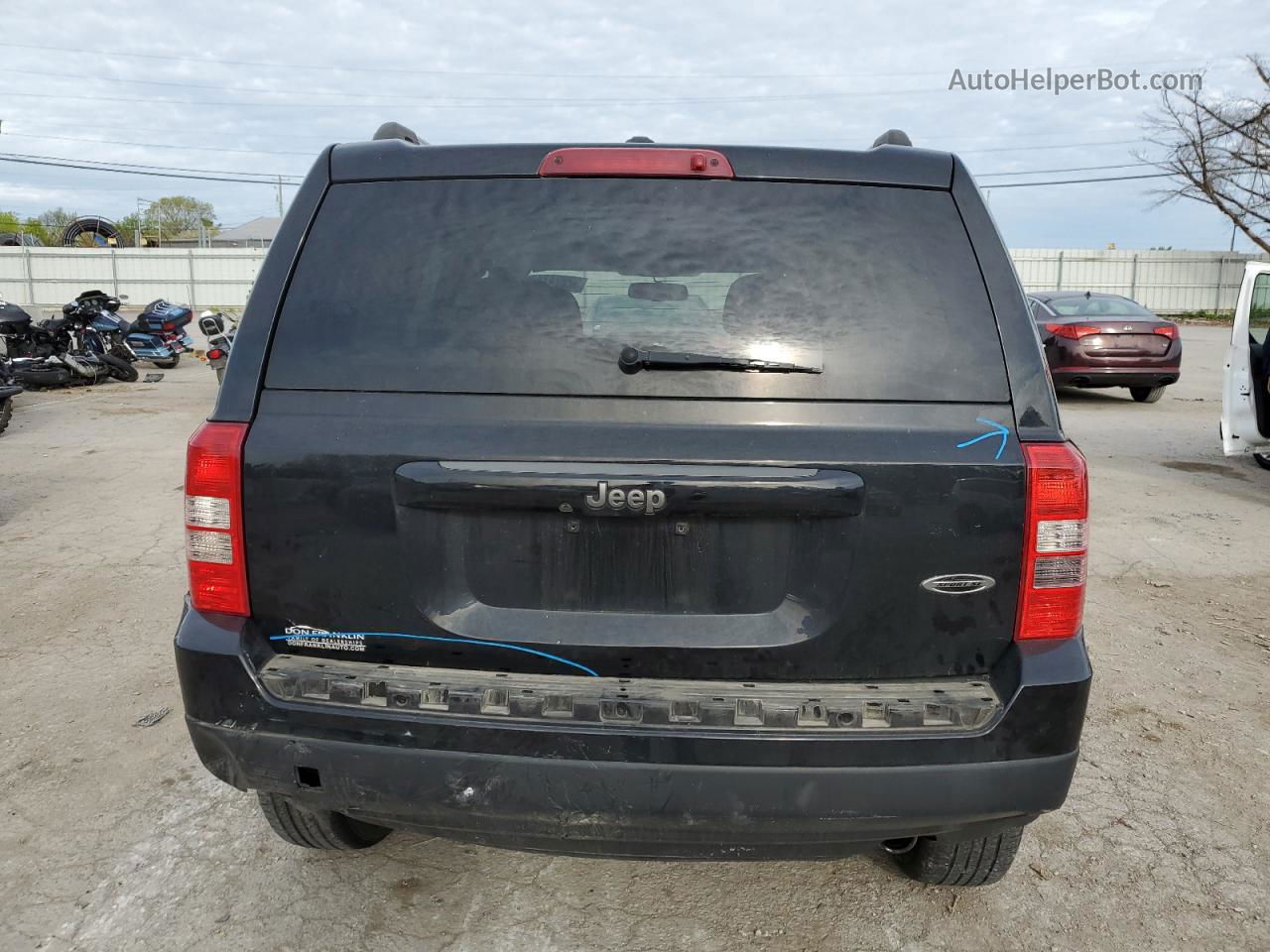 2016 Jeep Patriot Sport Black vin: 1C4NJPBA2GD795010