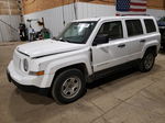 2014 Jeep Patriot Sport White vin: 1C4NJPBA3ED652337