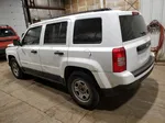 2014 Jeep Patriot Sport White vin: 1C4NJPBA3ED652337