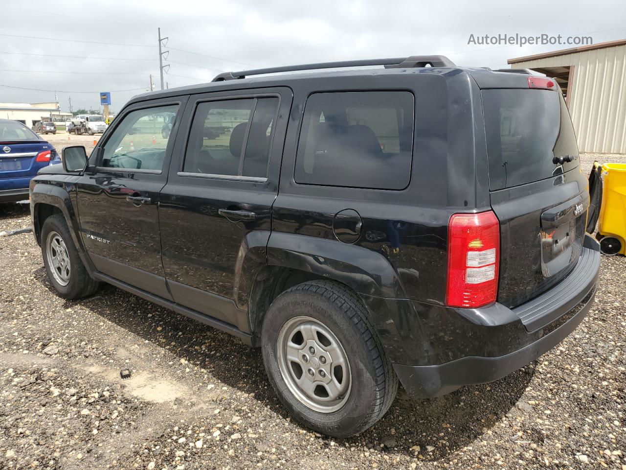 2016 Jeep Patriot Sport Black vin: 1C4NJPBA3GD527129