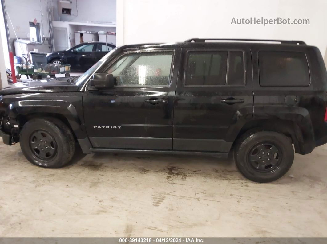 2016 Jeep Patriot Sport Черный vin: 1C4NJPBA3GD575990