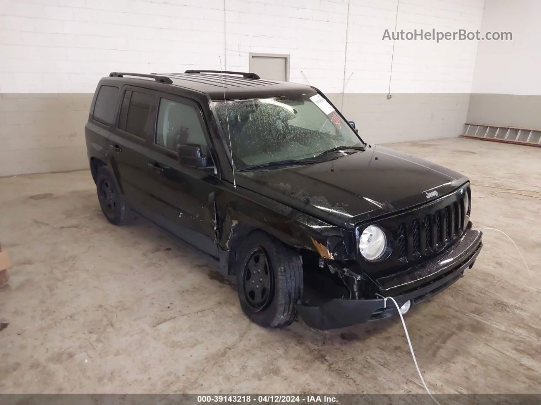 2016 Jeep Patriot Sport Черный vin: 1C4NJPBA3GD575990