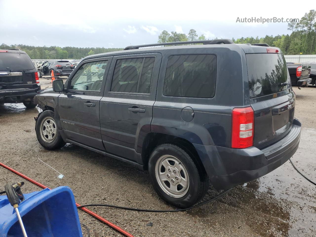 2016 Jeep Patriot Sport Угольный vin: 1C4NJPBA3GD582583