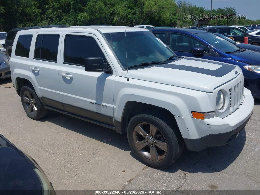 2016 Jeep Patriot Sport Se White vin: 1C4NJPBA3GD601519