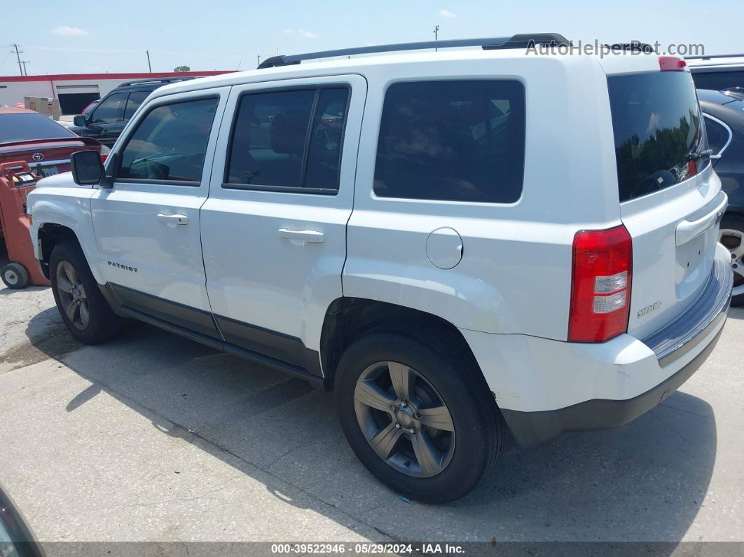 2016 Jeep Patriot Sport Se White vin: 1C4NJPBA3GD601519