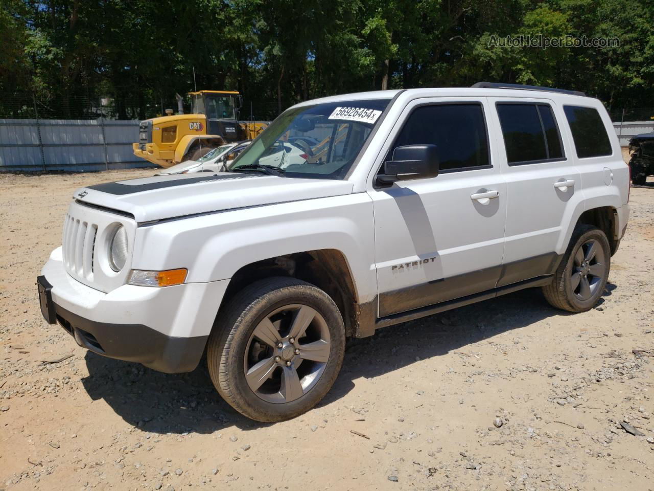 2016 Jeep Patriot Sport White vin: 1C4NJPBA3GD642331