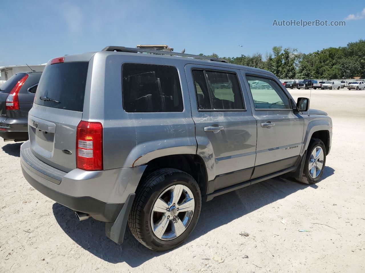 2016 Jeep Patriot Sport Silver vin: 1C4NJPBA3GD643012