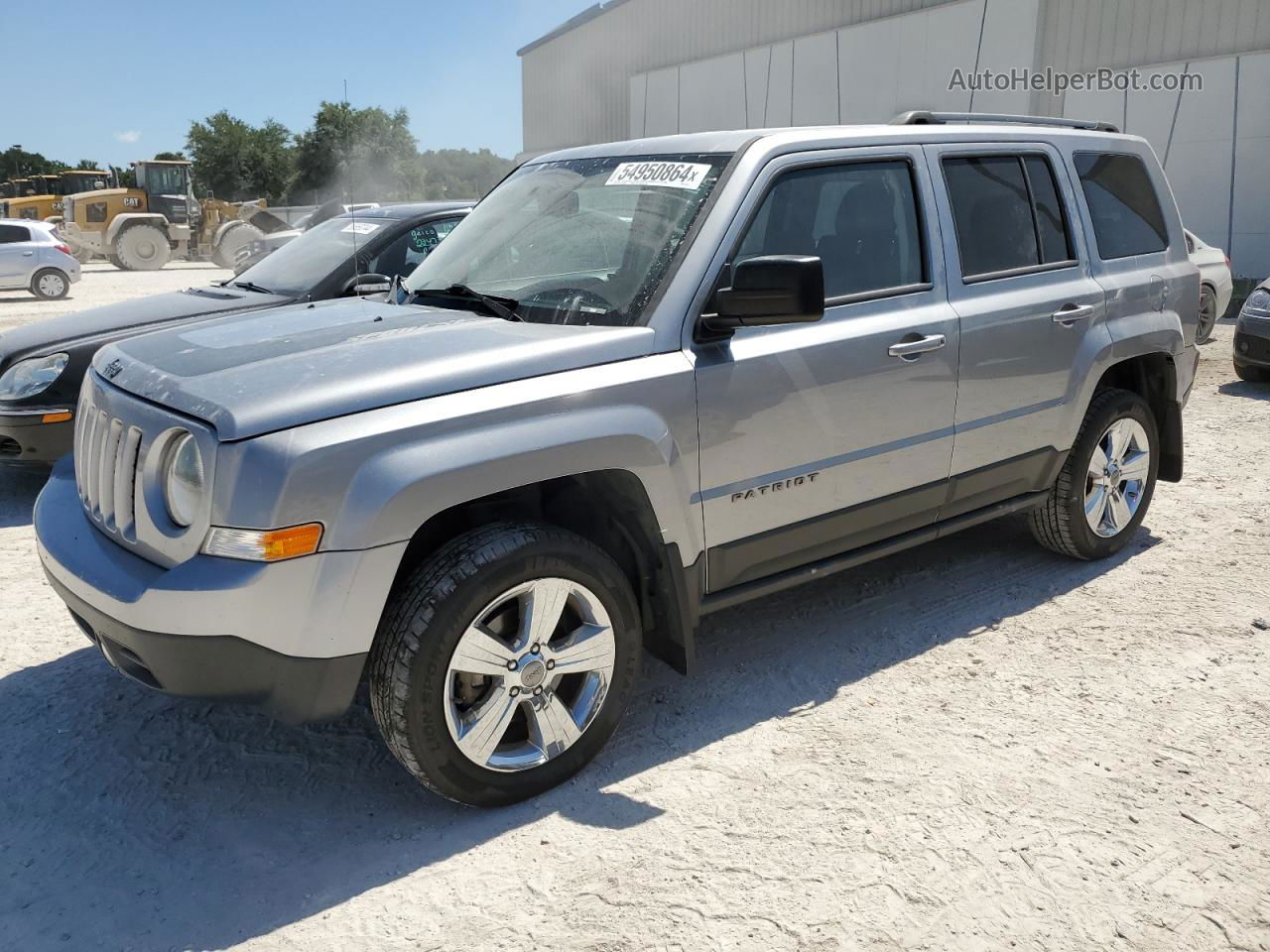 2016 Jeep Patriot Sport Серебряный vin: 1C4NJPBA3GD643012