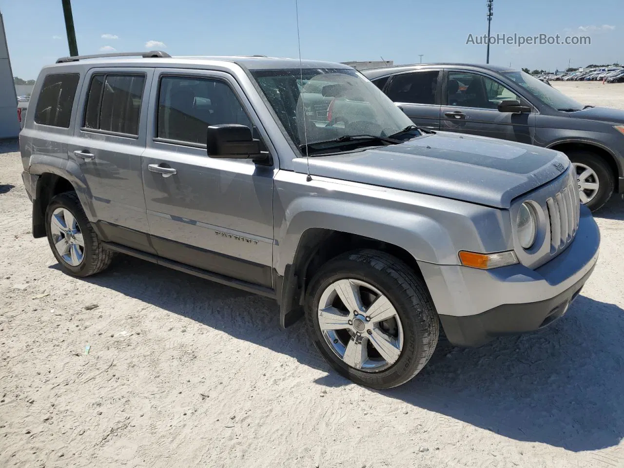 2016 Jeep Patriot Sport Серебряный vin: 1C4NJPBA3GD643012