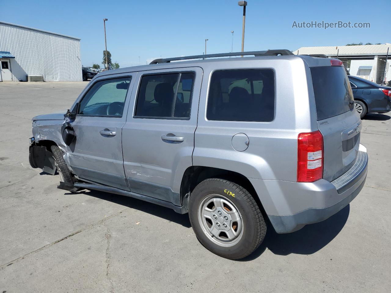 2016 Jeep Patriot Sport Серебряный vin: 1C4NJPBA3GD735771