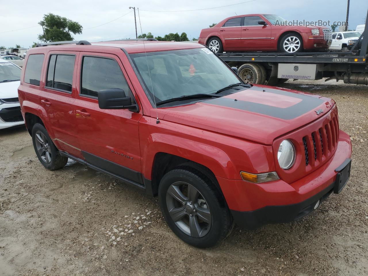 2016 Jeep Patriot Sport Red vin: 1C4NJPBA3GD787837