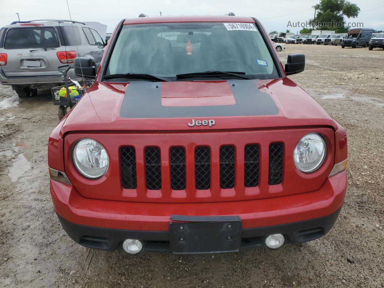 2016 Jeep Patriot Sport Red vin: 1C4NJPBA3GD787837