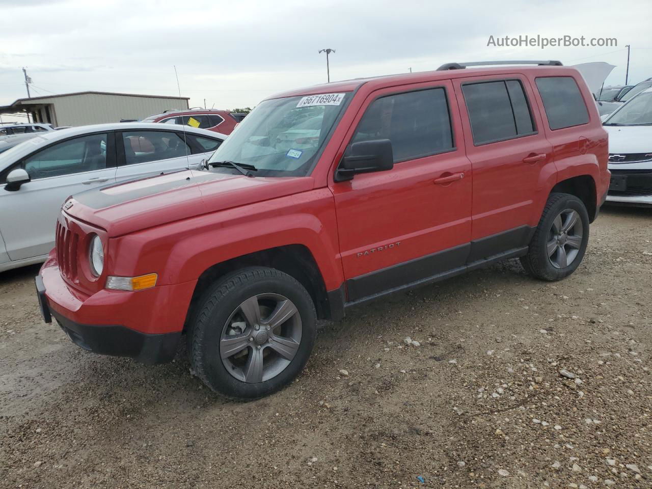 2016 Jeep Patriot Sport Red vin: 1C4NJPBA3GD787837