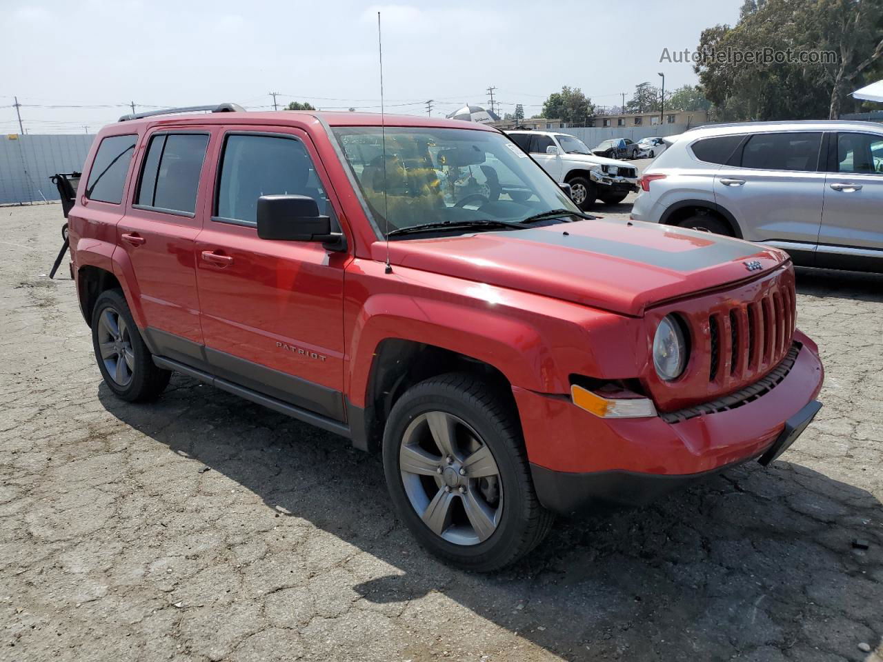 2016 Jeep Patriot Sport Красный vin: 1C4NJPBA3GD788616