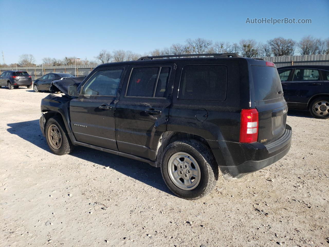 2016 Jeep Patriot Sport Black vin: 1C4NJPBA3GD810744