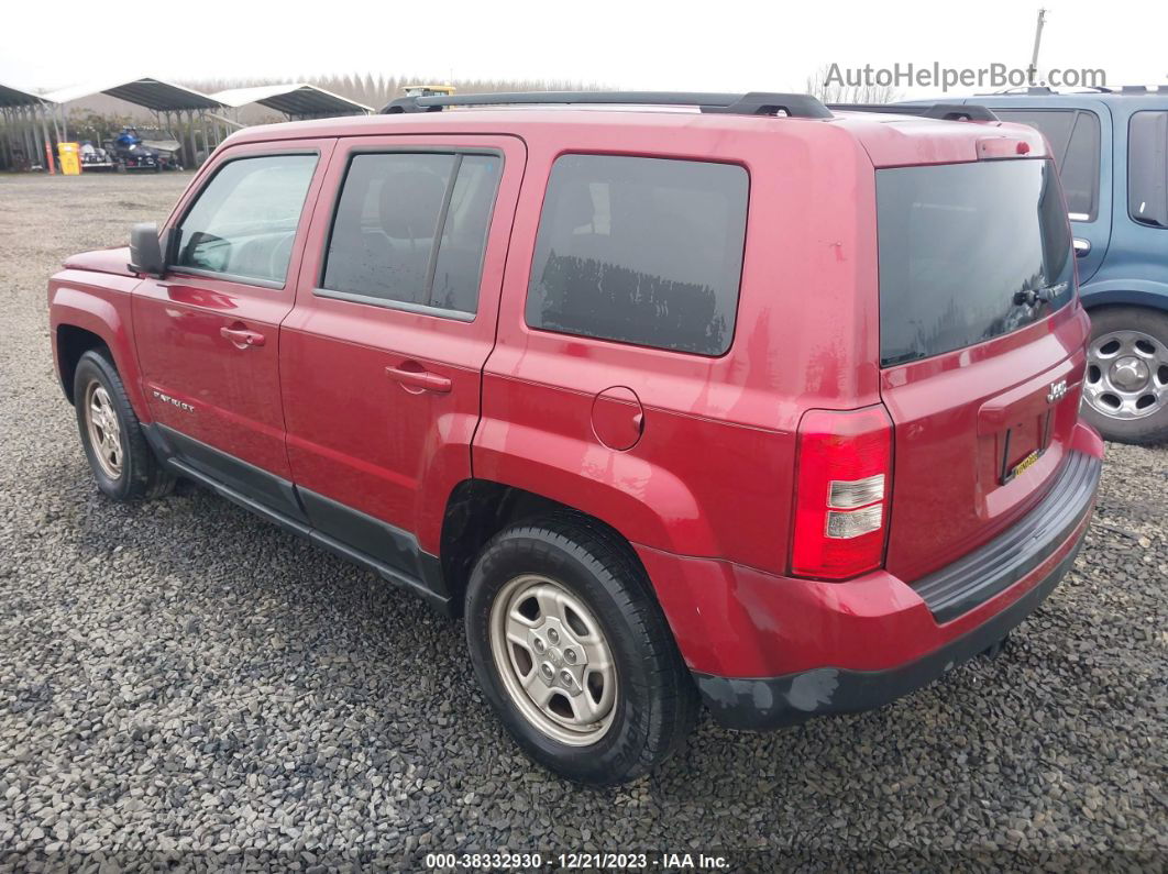 2012 Jeep Patriot Sport Red vin: 1C4NJPBA4CD586622