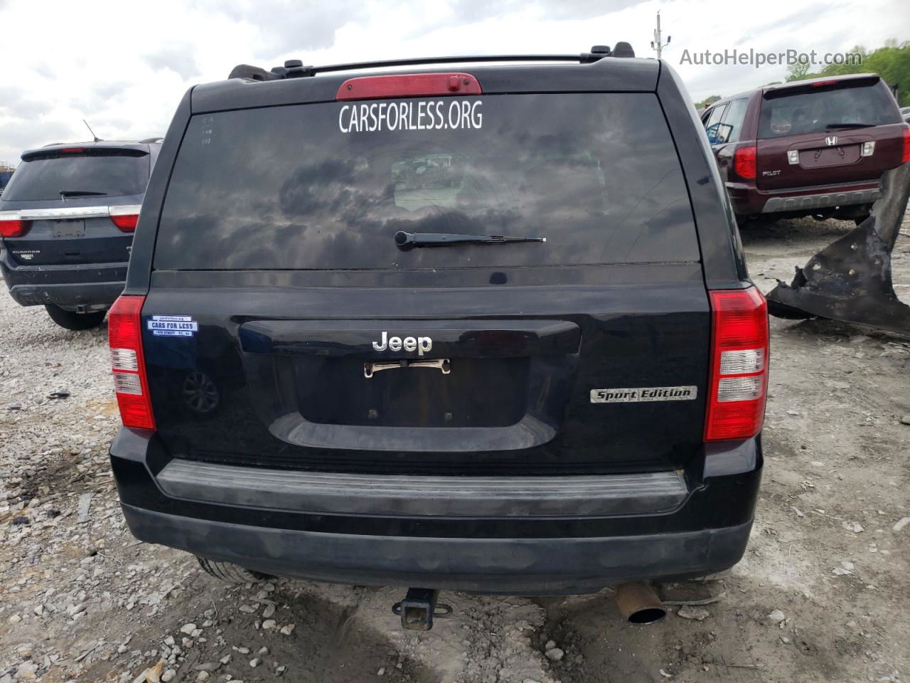 2012 Jeep Patriot Sport Черный vin: 1C4NJPBA4CD586748