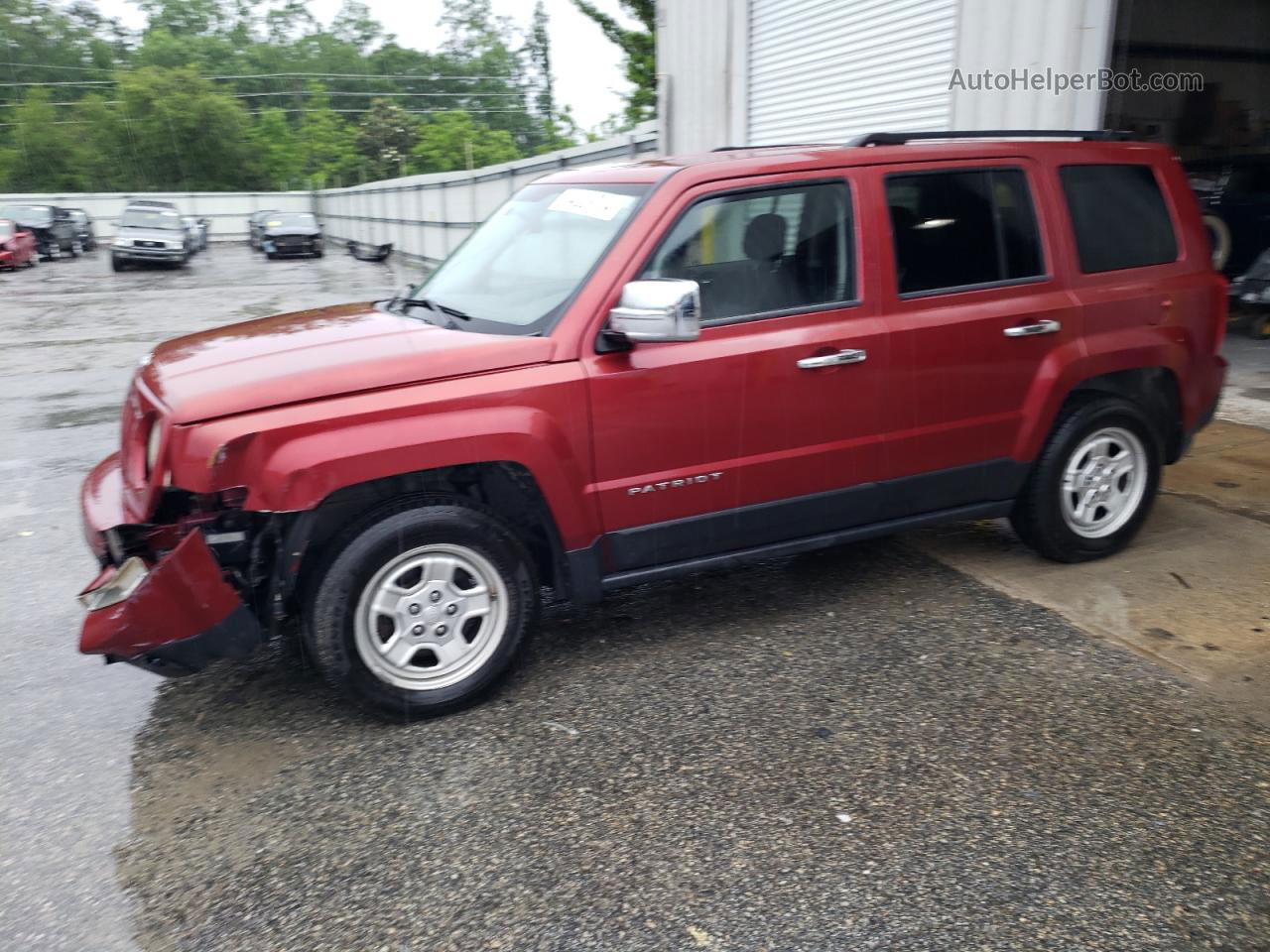 2012 Jeep Patriot Sport Burgundy vin: 1C4NJPBA4CD673940