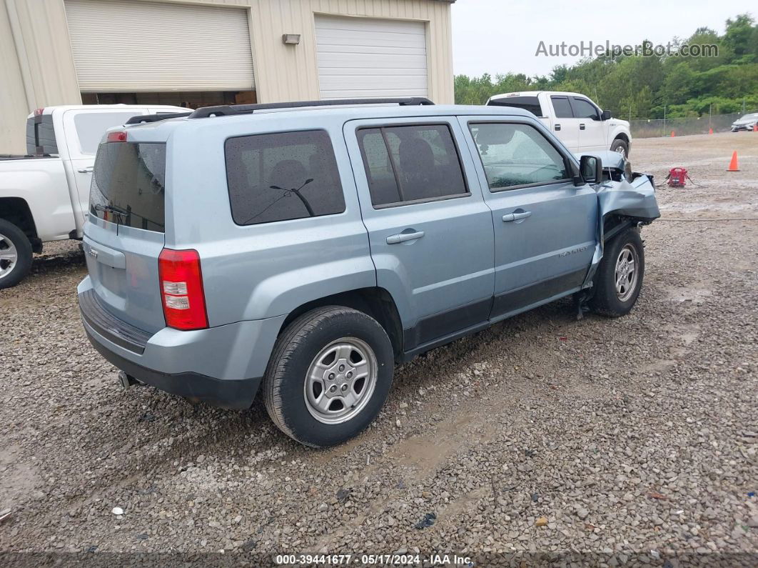 2014 Jeep Patriot Sport Синий vin: 1C4NJPBA4ED523703