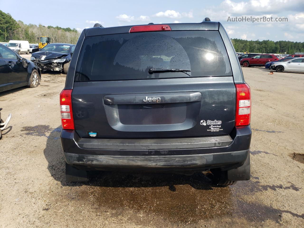 2014 Jeep Patriot Sport Gray vin: 1C4NJPBA4ED692250