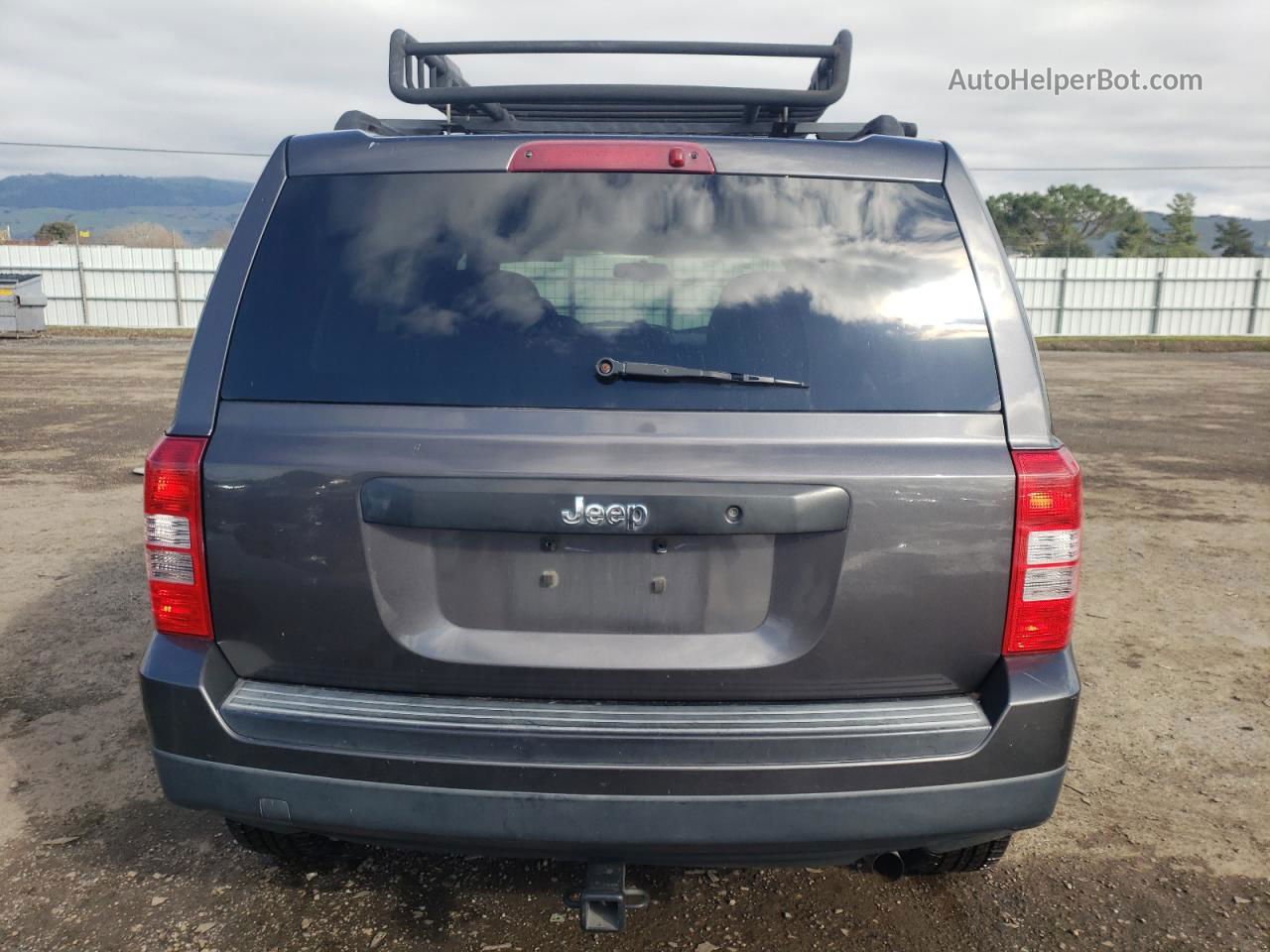 2014 Jeep Patriot Sport Gray vin: 1C4NJPBA4ED721844