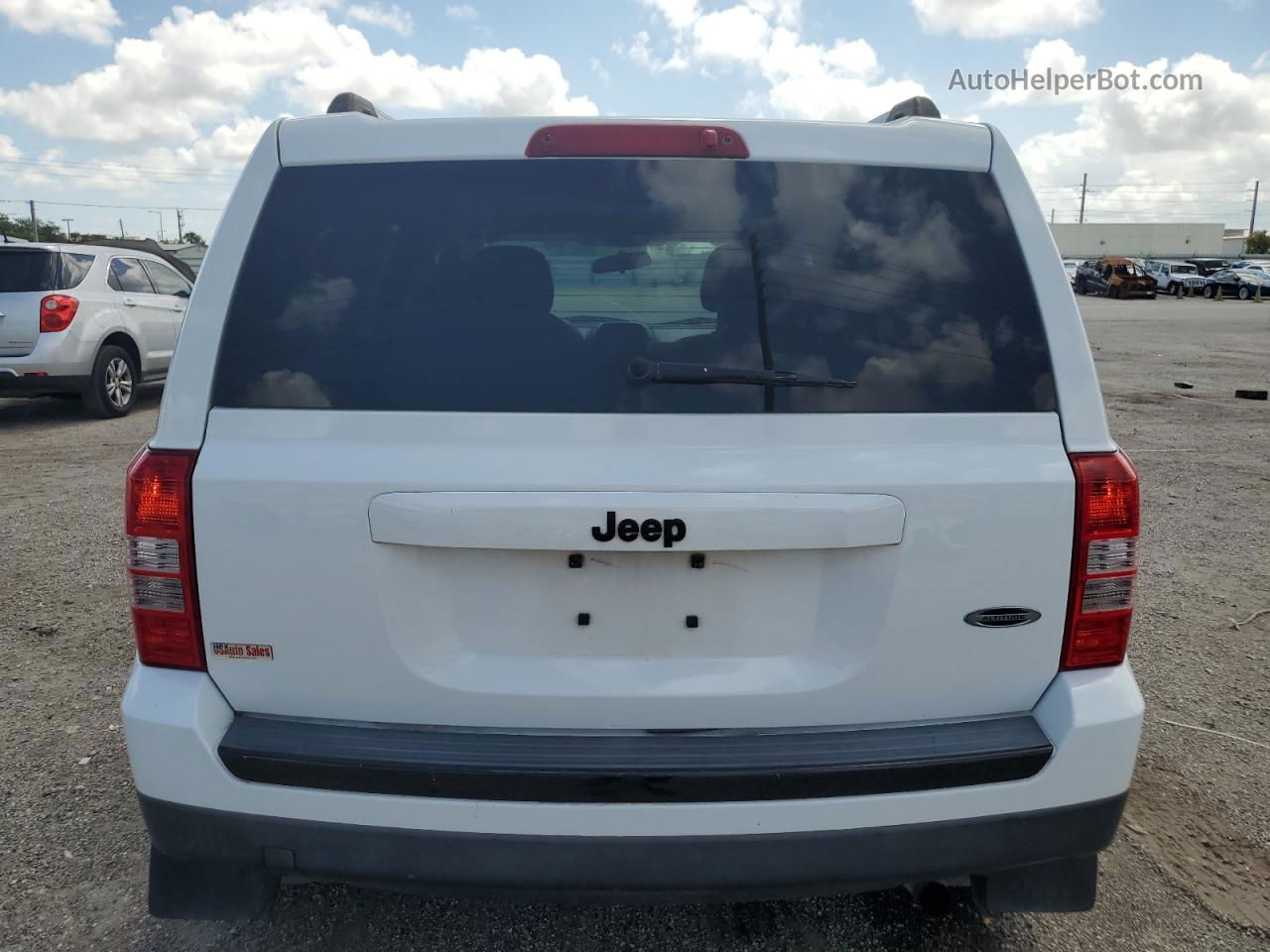 2014 Jeep Patriot Sport Белый vin: 1C4NJPBA4ED814721