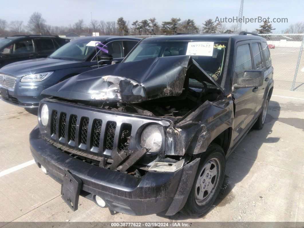 2014 Jeep Patriot Sport Черный vin: 1C4NJPBA4ED817957