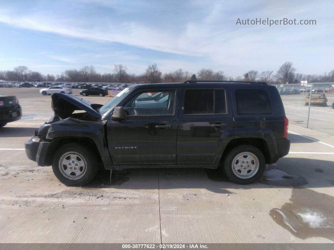 2014 Jeep Patriot Sport Черный vin: 1C4NJPBA4ED817957