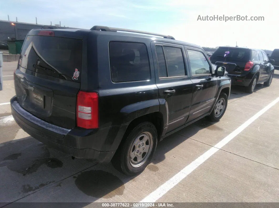 2014 Jeep Patriot Sport Black vin: 1C4NJPBA4ED817957