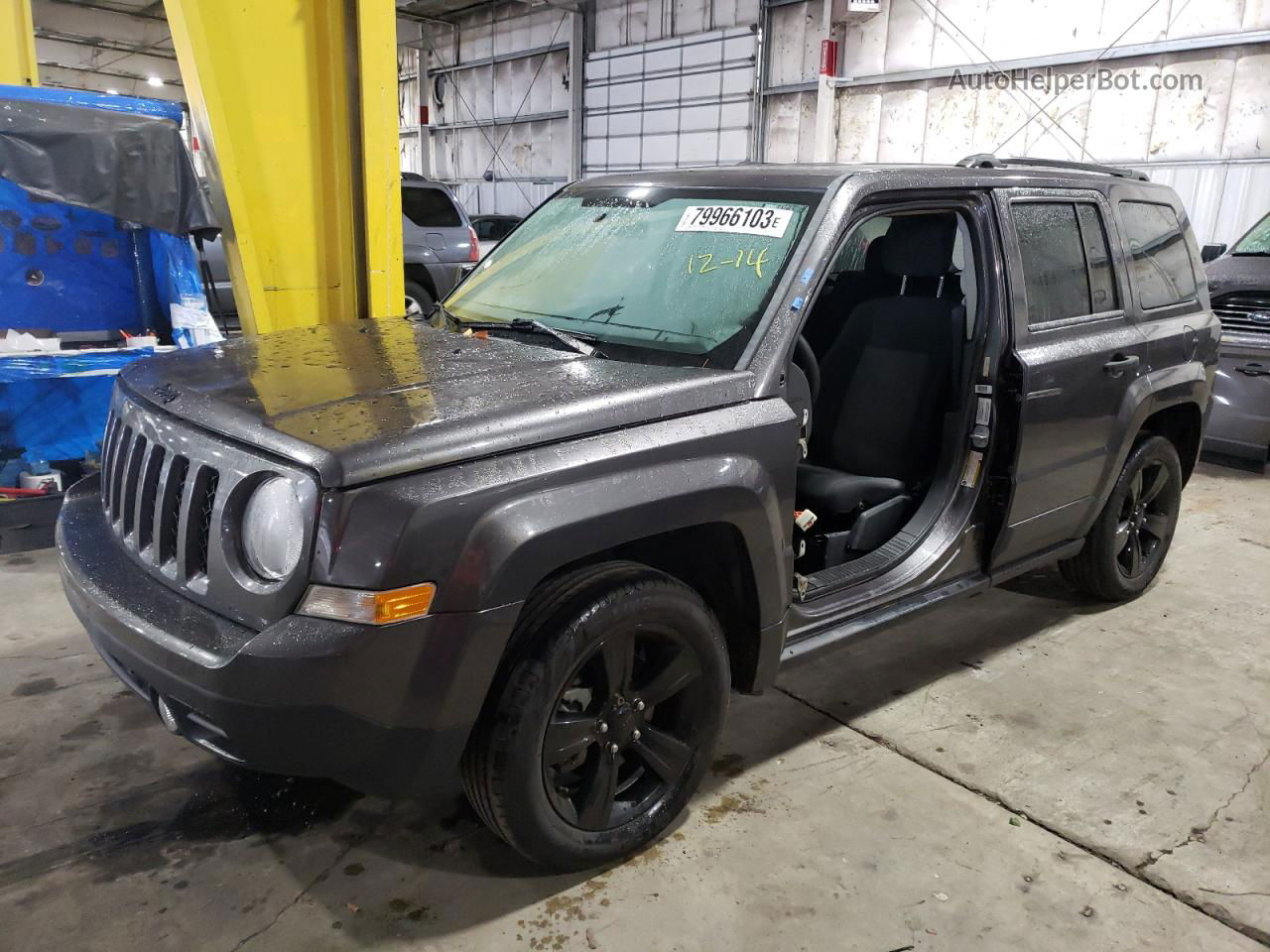 2014 Jeep Patriot Sport Черный vin: 1C4NJPBA4ED818476