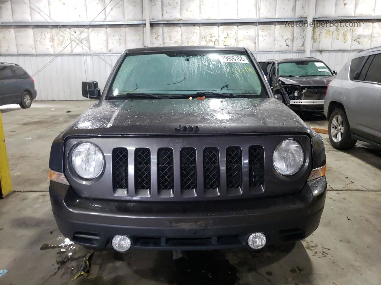 2014 Jeep Patriot Sport Черный vin: 1C4NJPBA4ED818476