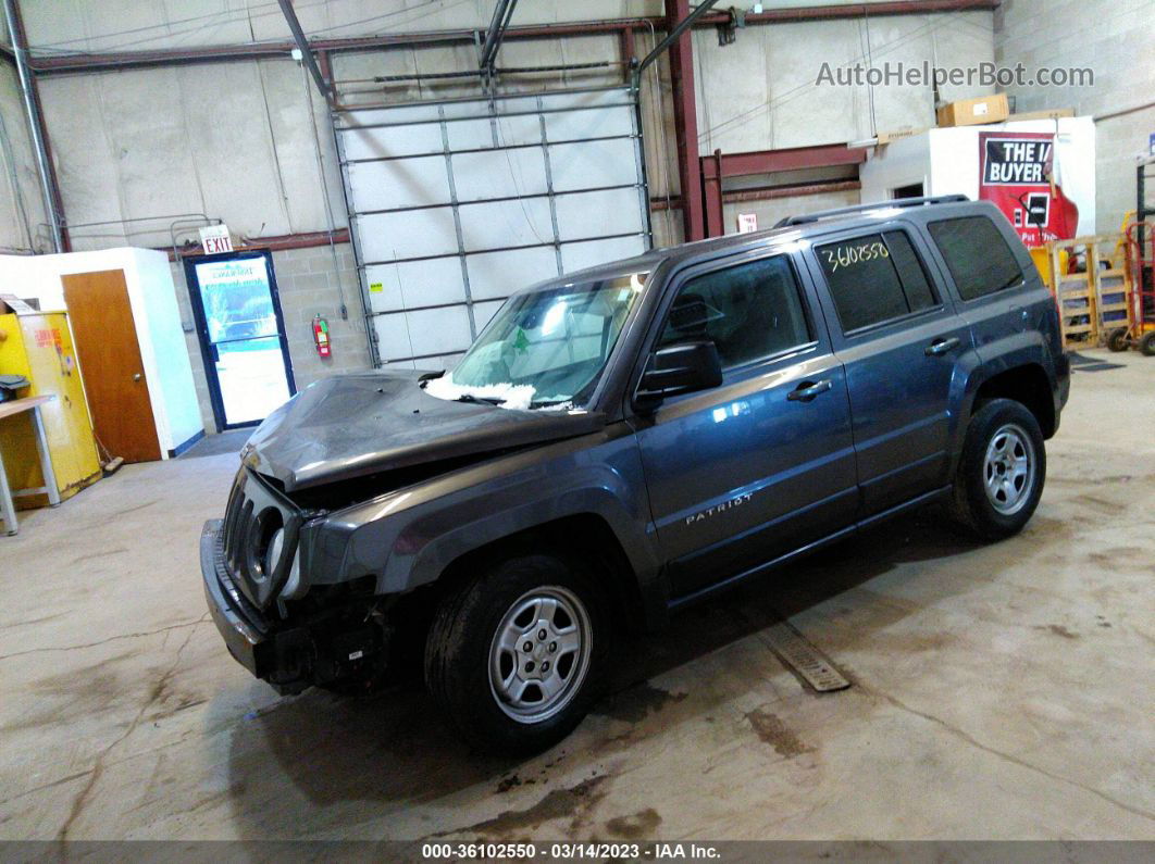 2016 Jeep Patriot Sport Серый vin: 1C4NJPBA4GD679159