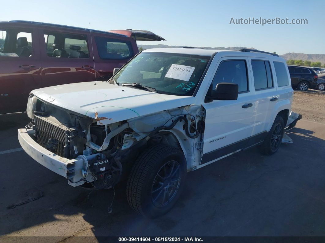 2016 Jeep Patriot Sport Белый vin: 1C4NJPBA4GD711401