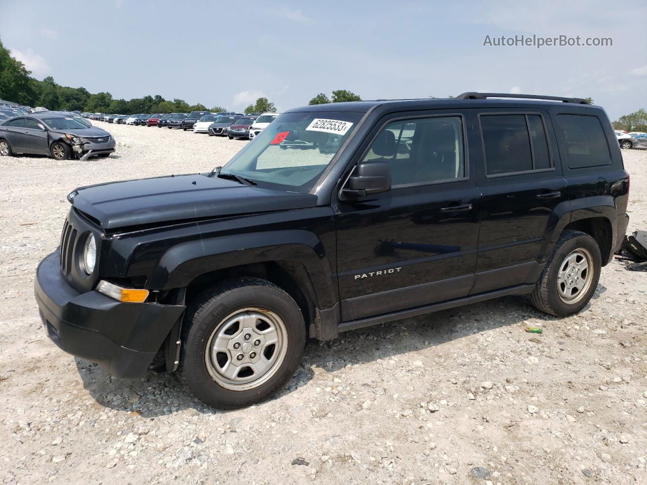 2016 Jeep Patriot Sport Black vin: 1C4NJPBA4GD747380