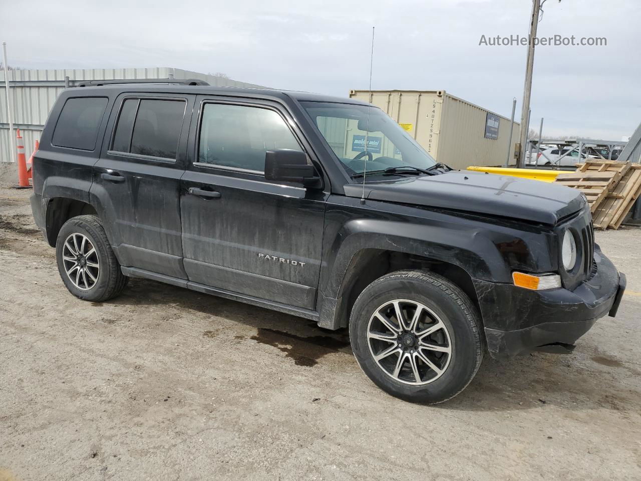 2016 Jeep Patriot Sport Black vin: 1C4NJPBA4GD761201