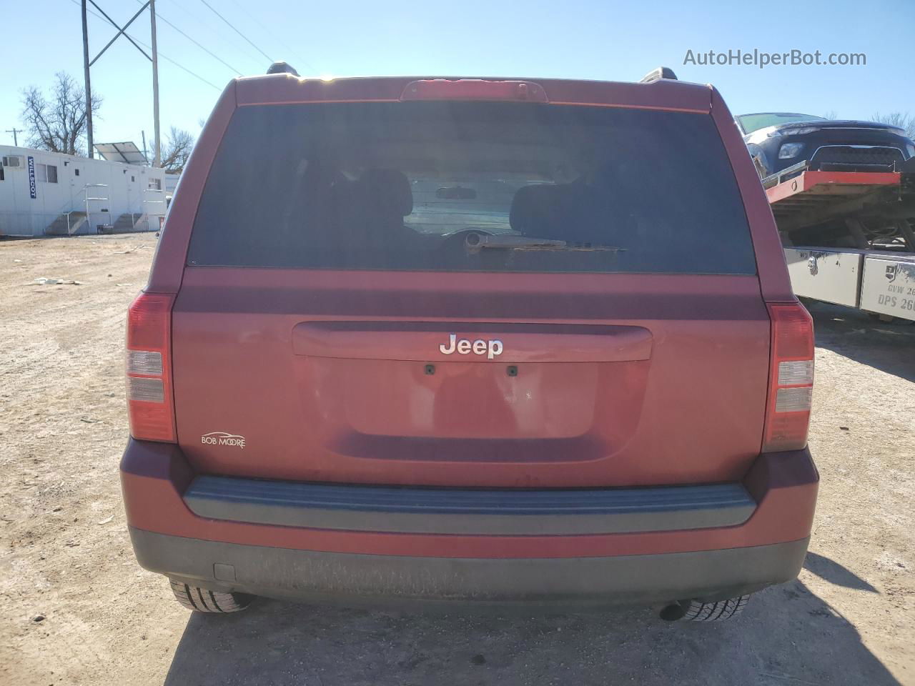 2012 Jeep Patriot Sport Burgundy vin: 1C4NJPBA5CD576245