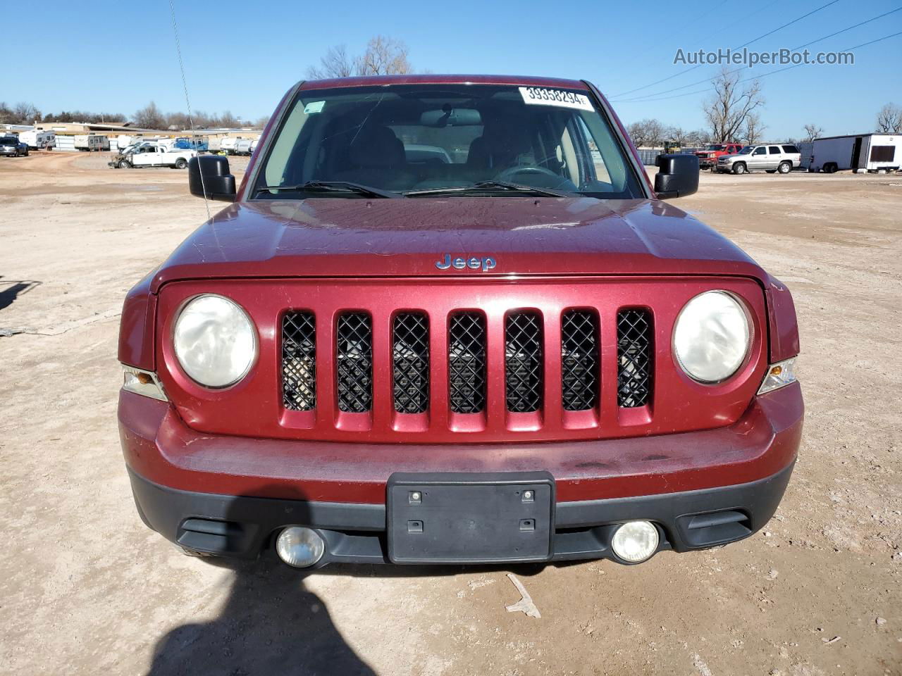 2012 Jeep Patriot Sport Burgundy vin: 1C4NJPBA5CD576245