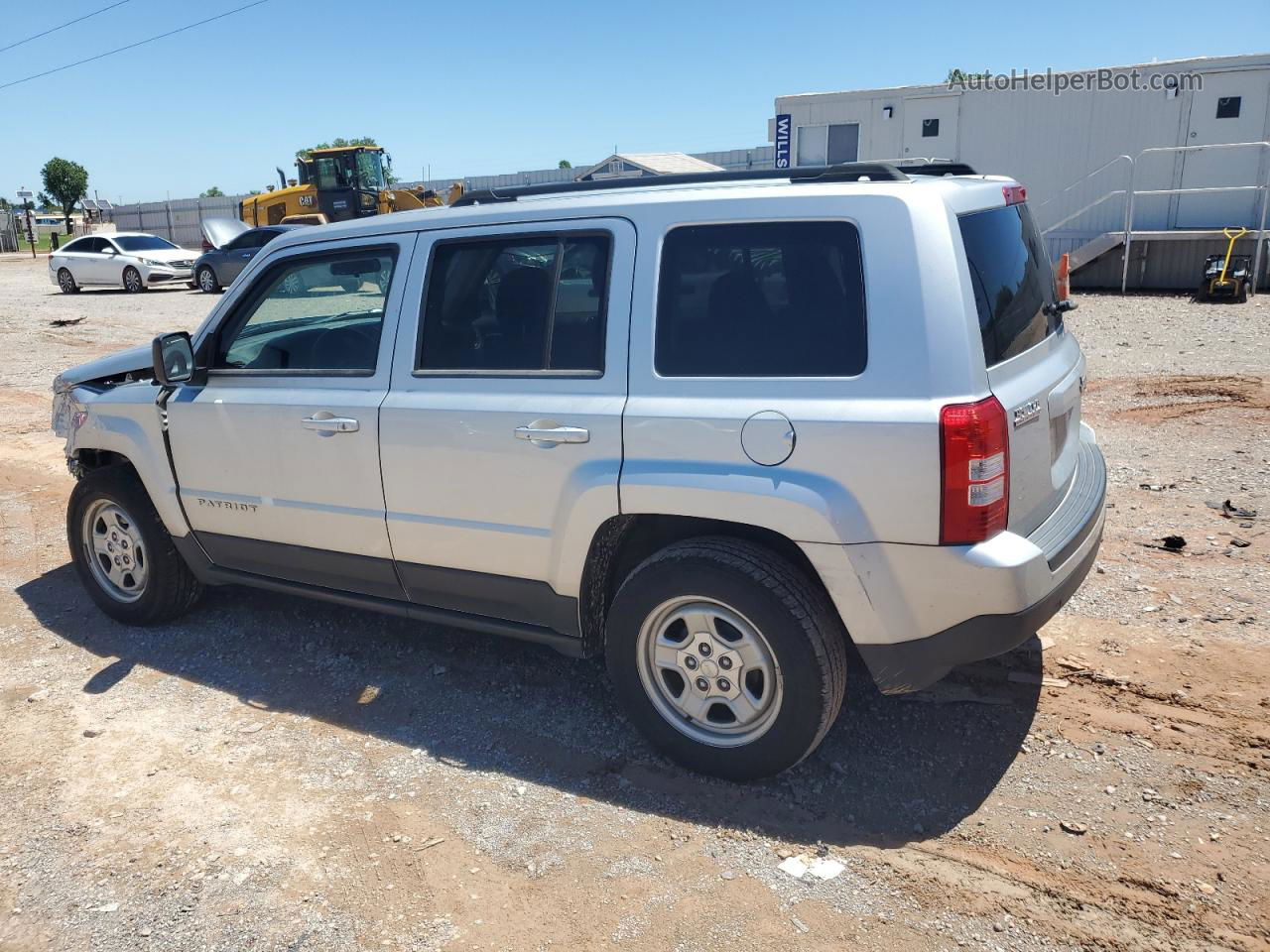 2014 Jeep Patriot Sport Silver vin: 1C4NJPBA5ED508272