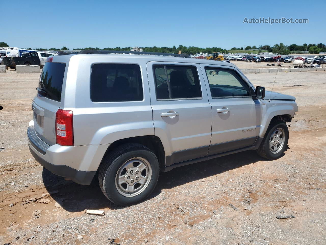 2014 Jeep Patriot Sport Silver vin: 1C4NJPBA5ED508272