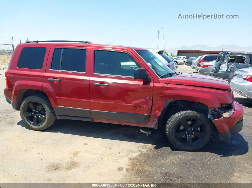 2014 Jeep Patriot Altitude Red vin: 1C4NJPBA5ED679135