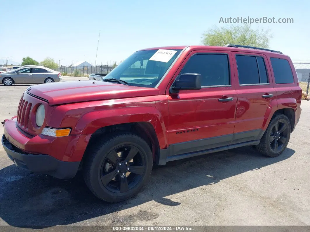 2014 Jeep Patriot Altitude Red vin: 1C4NJPBA5ED679135